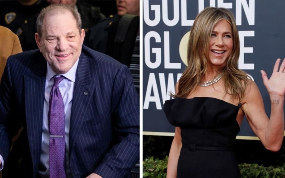 La terrible afirmación de Harvey Weinstein:  "Alguien debería matar a Jennifer Aniston"