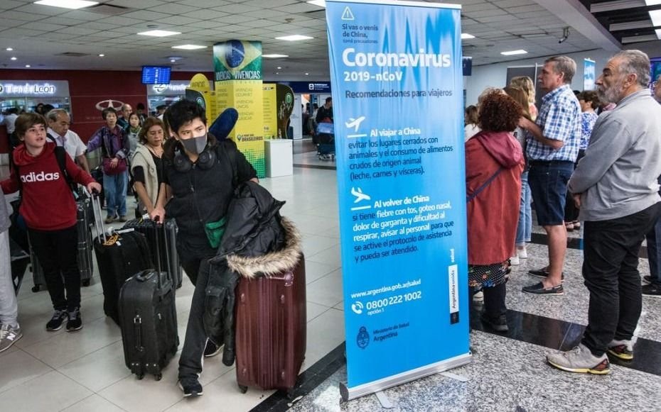 Es obligatoria la cuarentena de quienes viajen a países afectados por el coronavirus