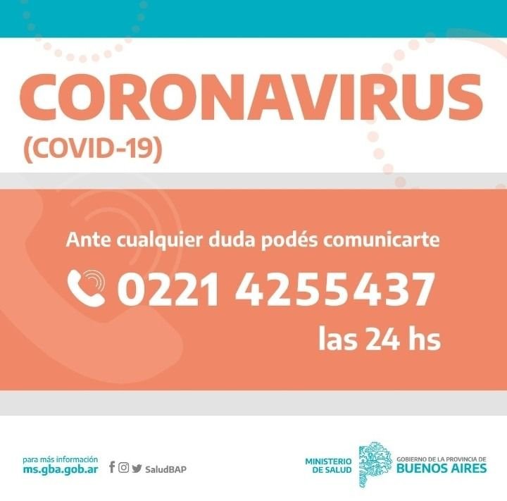 Imposible comunicarse con el teléfono que brindó la Provincia para asesorarse sobre coronavirus