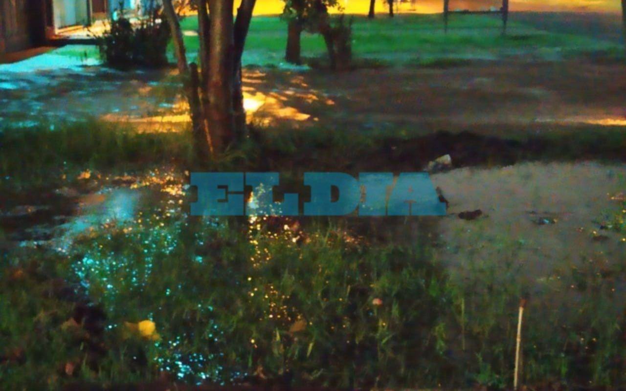 Importante pérdida de agua en 11 y 517 hace dos semanas