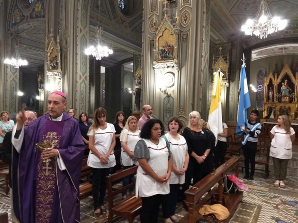Misa de bendición de las obras de restauración de la Basílica San Ponciano