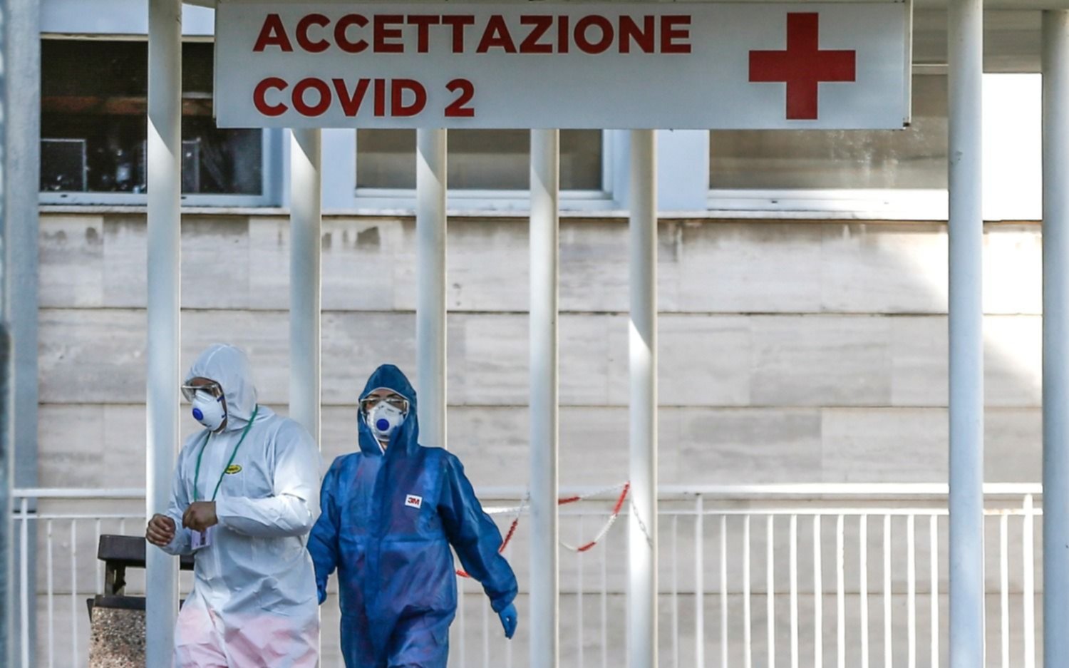 Italia confirmó 349 nuevas víctimas con coronavirus en las últimas 24 horas y suma 2.158