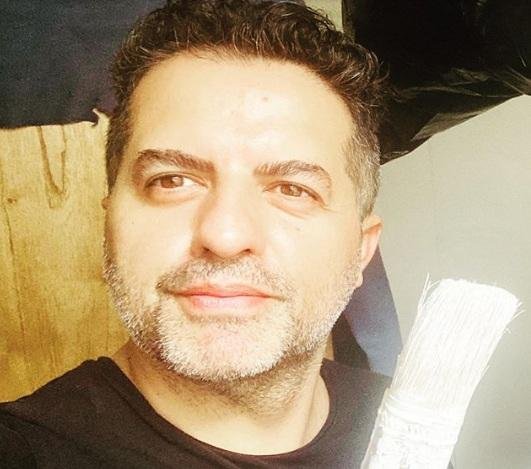 De Brito, entre la pintura, la plancha y la cocina
