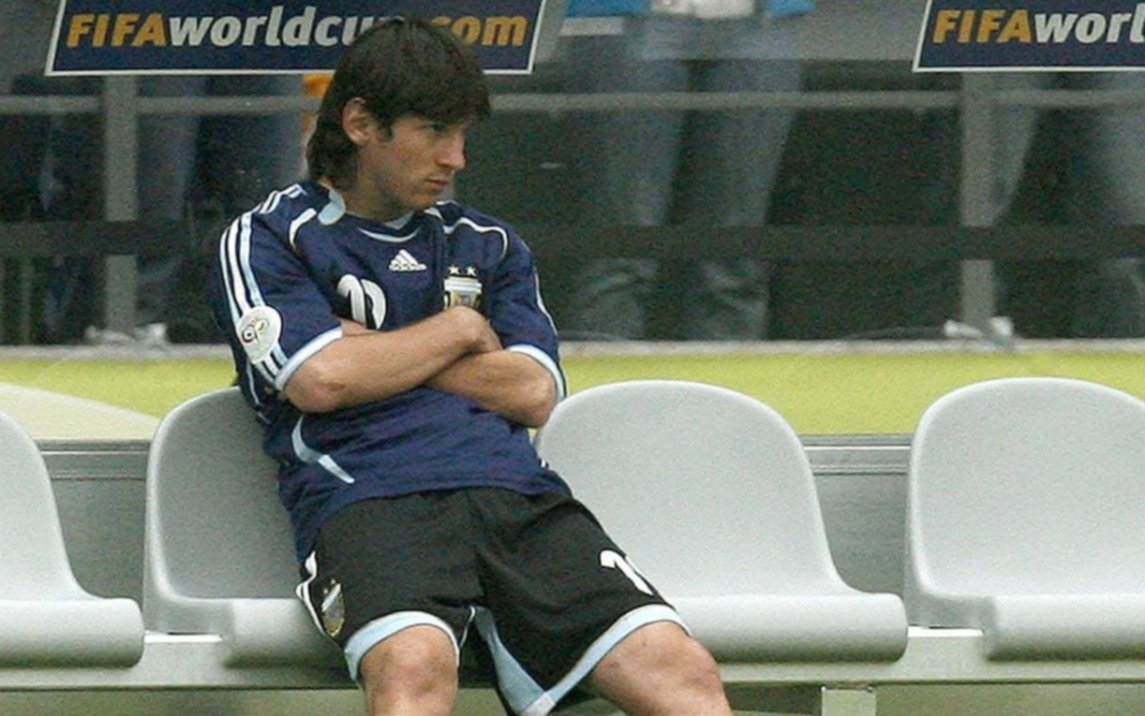 Cufré reveló por qué Pékerman no puso a Messi en el partido contra Alemania en 2006