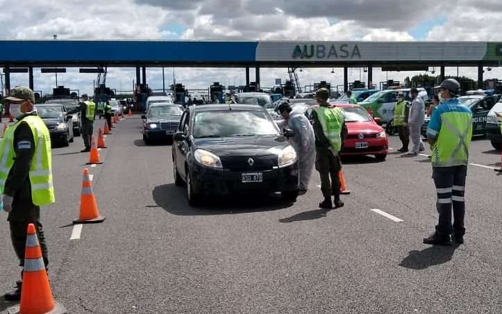 Autopista: toman la temperatura a todos los que viajen hacia Autovía 2