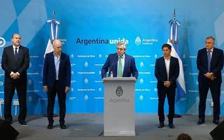 Alberto Fernández anunció la cuarentena