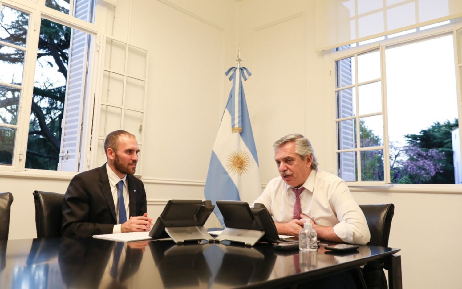 Deuda: Alberto Fernández habló con la directora del FMI
