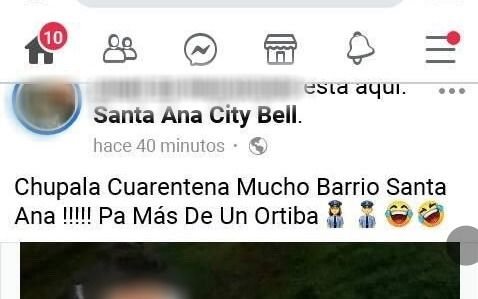 Violar la cuarentena y mostrarlo en las redes, una "broma" que puede costarles ir presos