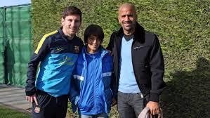 Verón, en campaña de concientización por la pandemia junto a Messi