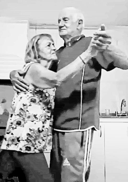 Arjona le hizo un regalito a Conce y Victorio, los abuelos de Nico Occhiato
