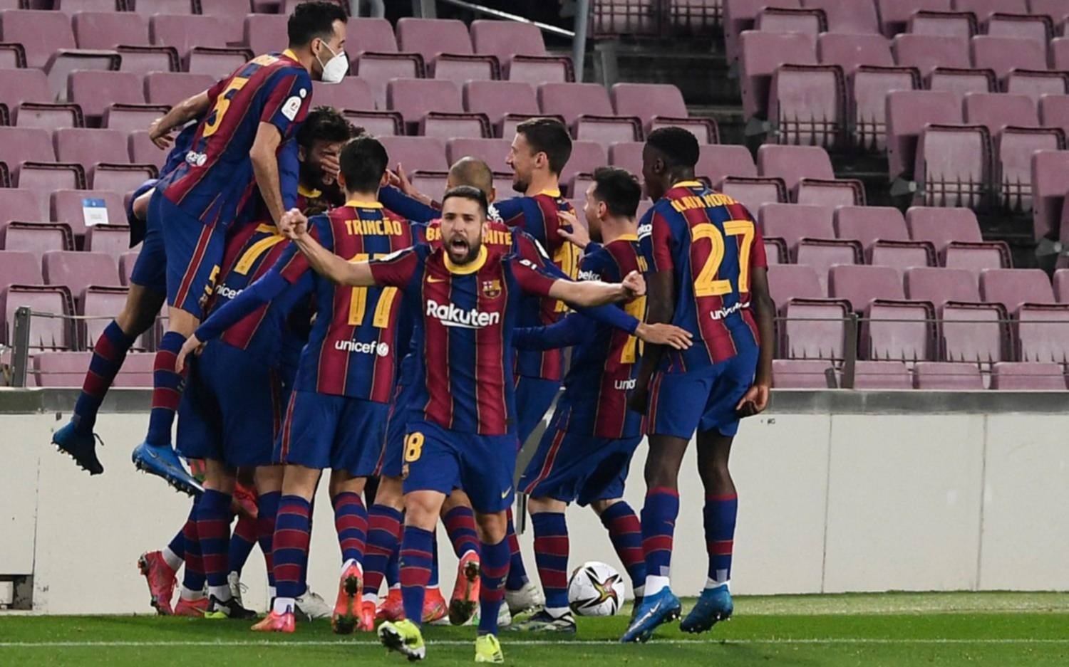 Barcelona, con Messi, dio vuelta la serie contra Sevilla en la Copa del Rey