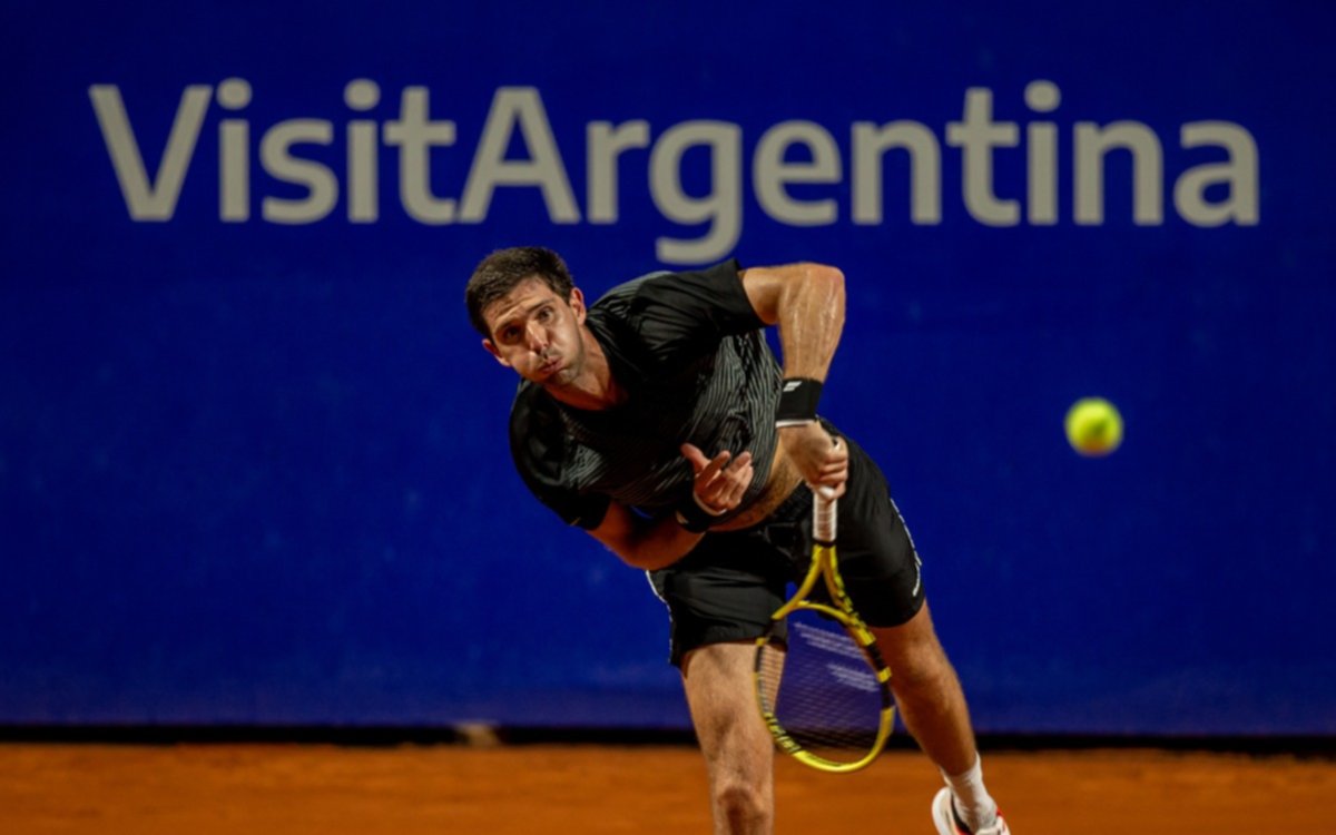 Argentina Open: Delbonis no pudo con el serbio Djere y mañana debuta Schwartman