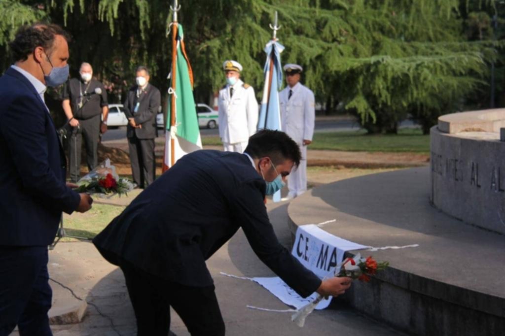 Homenaje a 164 años del fallecimiento del Almirante Brown
