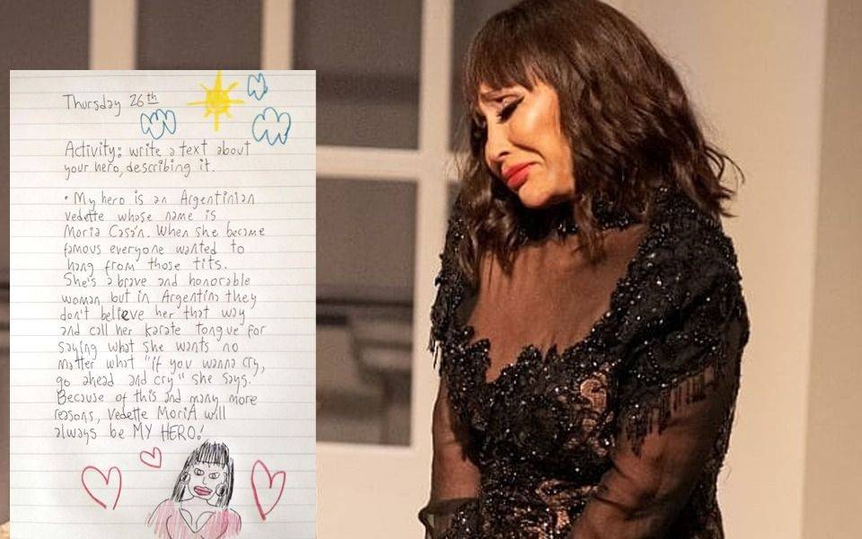 Niña canadiense escribió una carta sobre Moria Casán y se hizo viral: ¿era fake news?