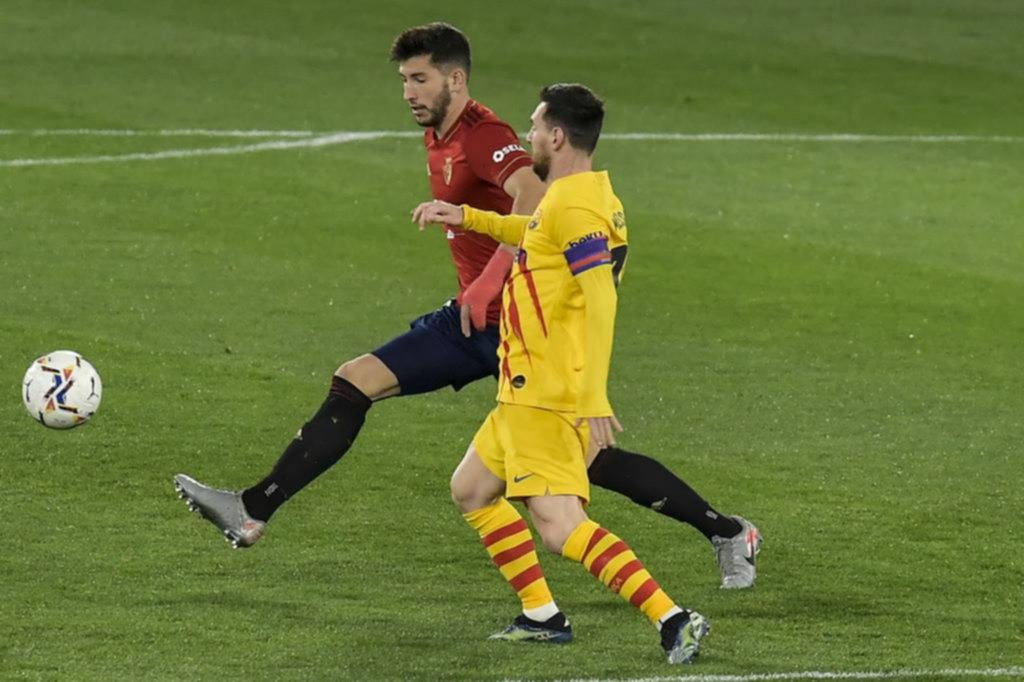 Barcelona le ganó al Osasuna y le tiró la presión al Atlético