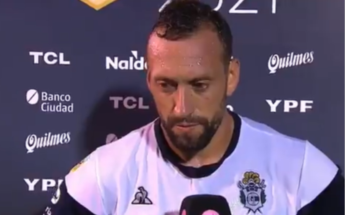 Brahian Alemán aseguró que quedó "amargado por el empate"