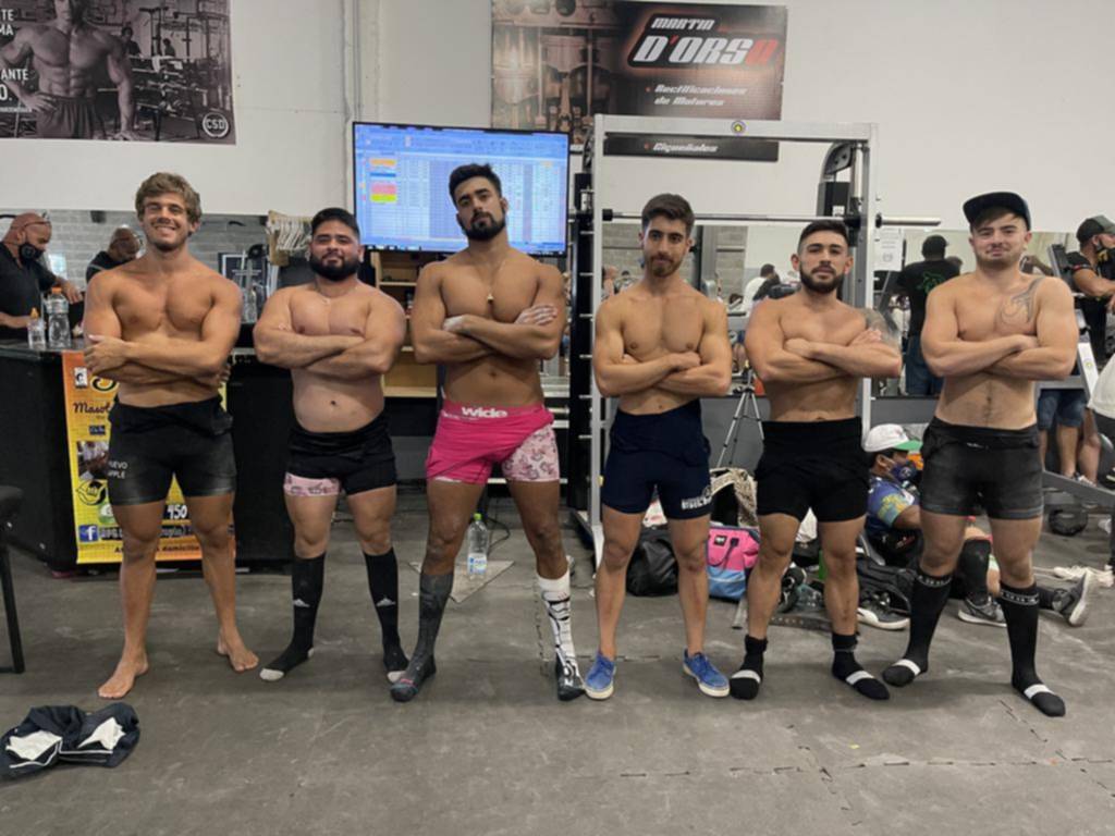 Equipo platense logra muy buenos resultados en encuentro de powerlifting en Mar del Plata
