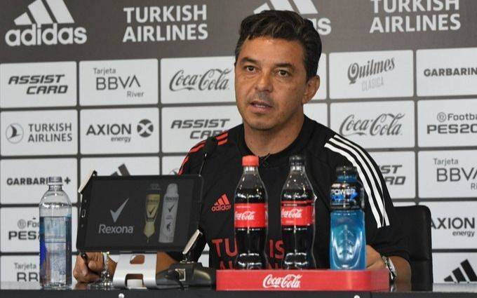 Gallardo dijo que el fútbol, sin público, "ya no es lo mismo"