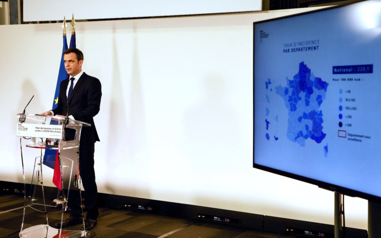 Francia rebasa los 4 millones de contagios y los 90.000 muertos con hospitales al borde del colapso
