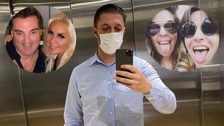 Reapareció Morla y desde las redes sociales les dio con un caño a Dalma y Gianinna