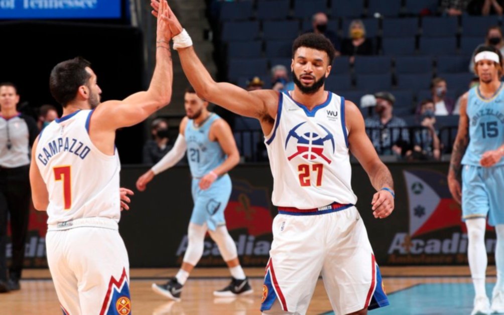 Campazzo, después del parate: aporte clave en el triunfo de los Nuggets
