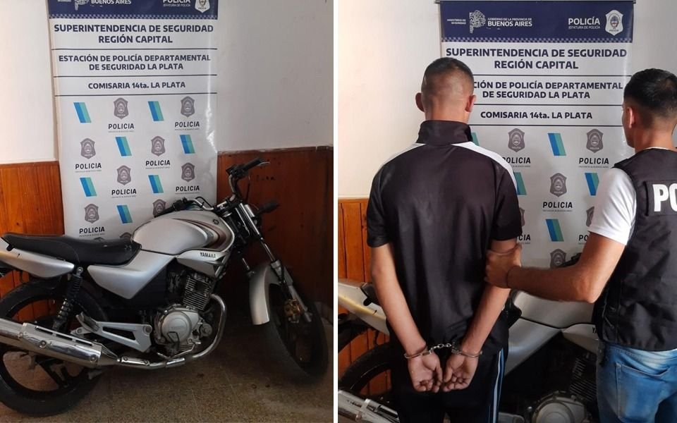 Robó una moto a mano armada y cayó por querer venderla en internet