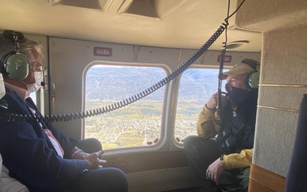 Tras los incidentes, Alberto Fernández anticipó el regreso desde Chubut
