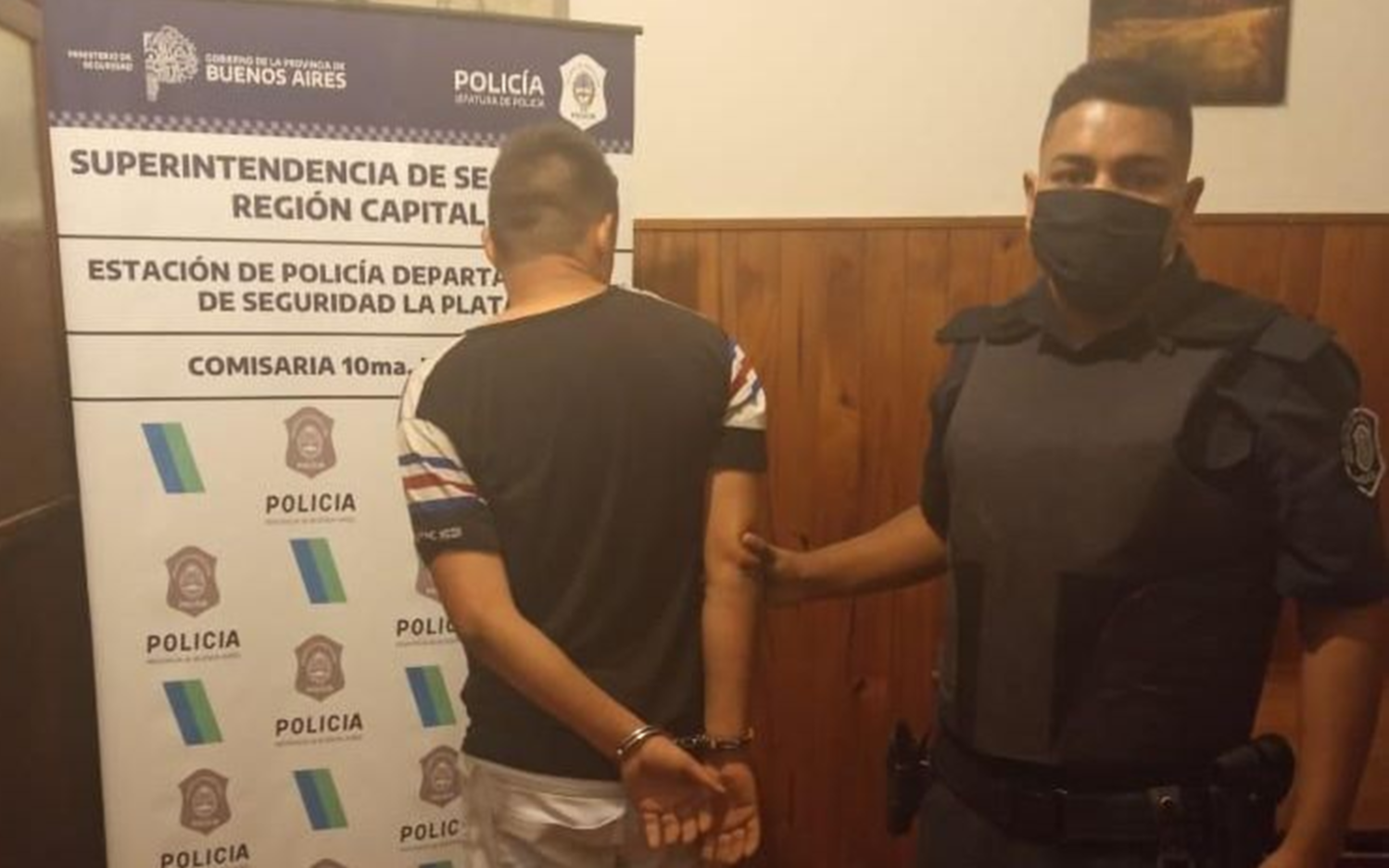 Un carpintero de City Bell hirió en la cabeza a su pareja con una cuchilla: está detenido