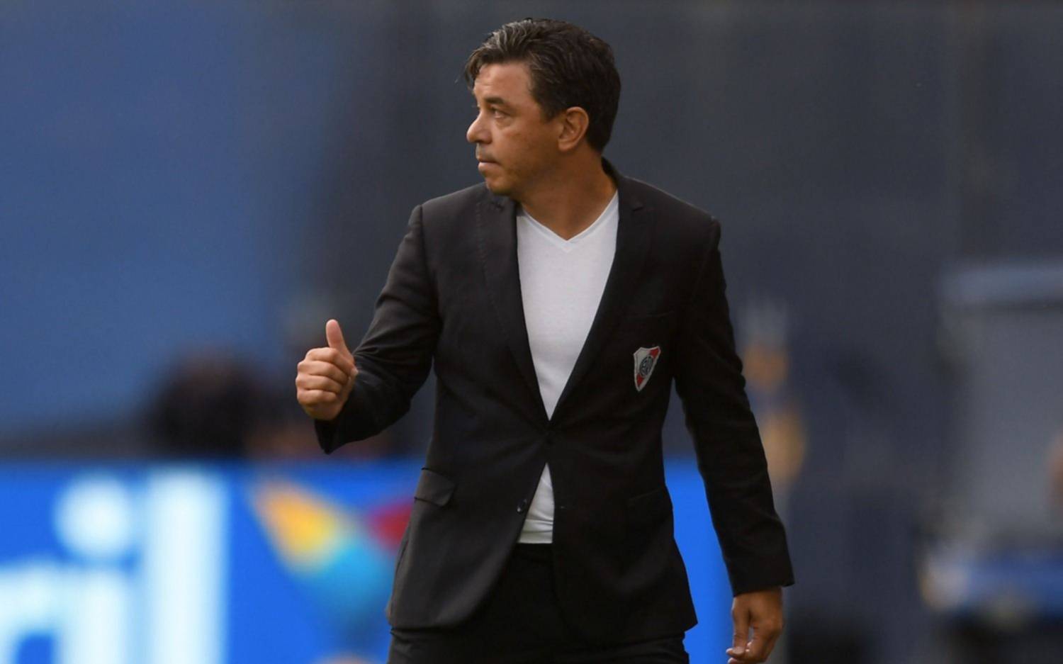 "La ausencia de Cardona les convino a ellos", dijo Marcelo Gallardo