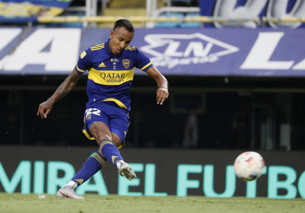 Villa buscó en todo momento y fue el más “picante” de Boca