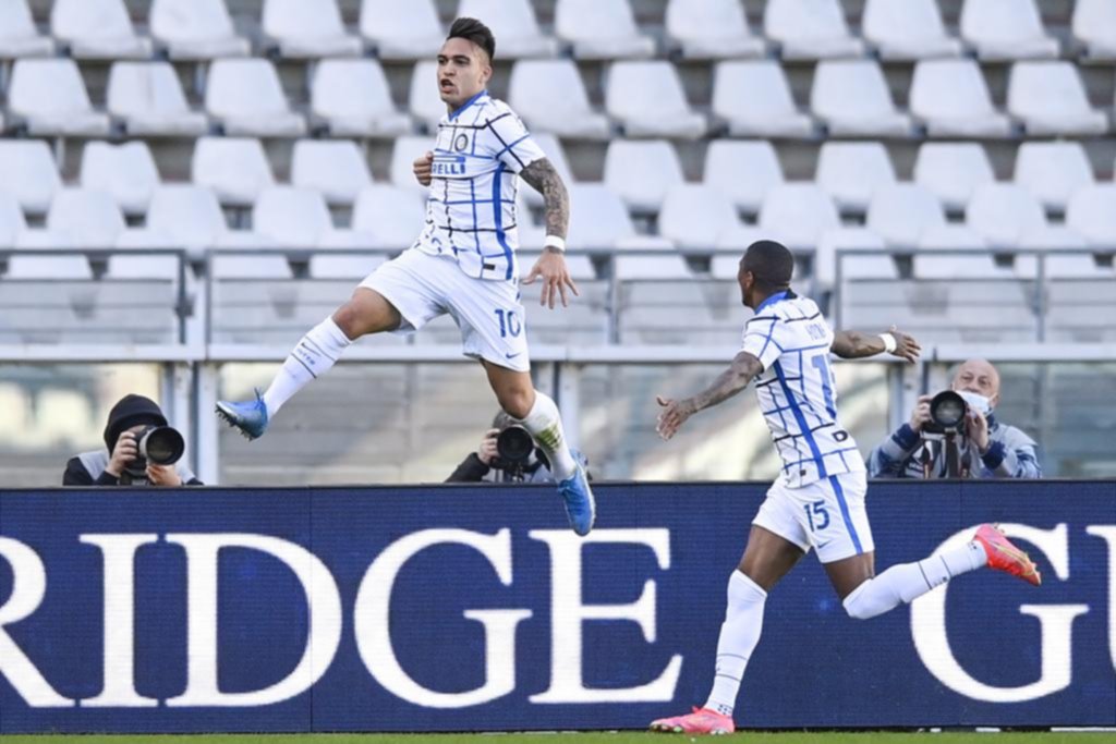 Con gol de Lautaro, el Inter derrotó al Torino