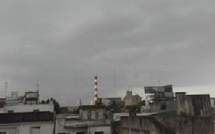 Cielo nublado y probabilidad de chaparrones