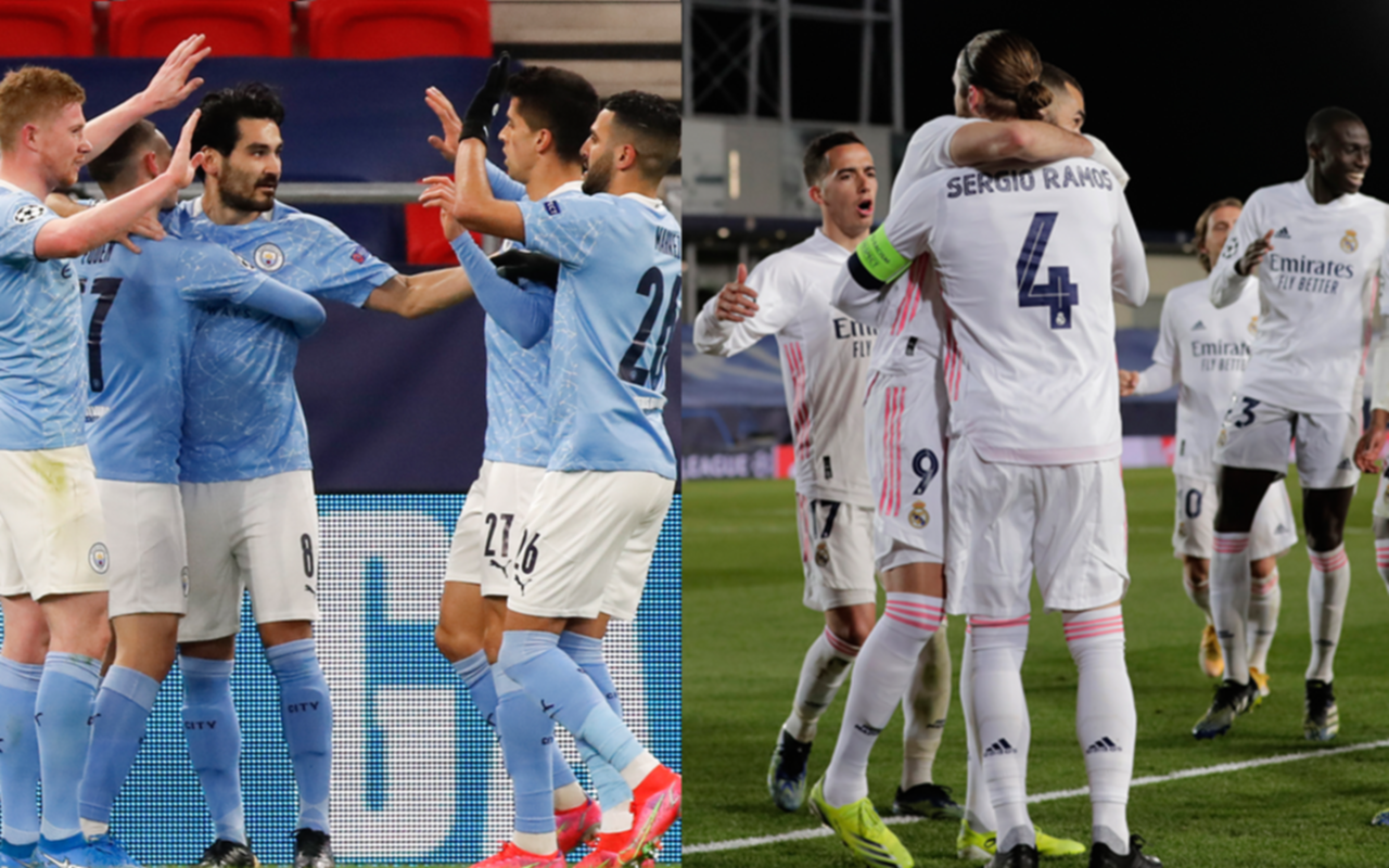 Real Madrid y Manchester City pasaron sin sobresaltos a los cuartos de la Champions League