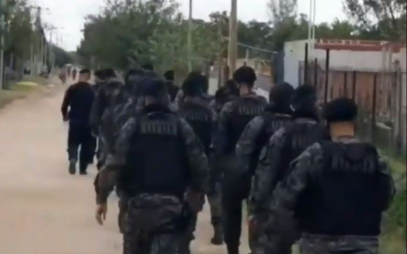 Más de mil efectivos policiales, helicópteros y perros adiestrados buscan a Maia en el conurbano