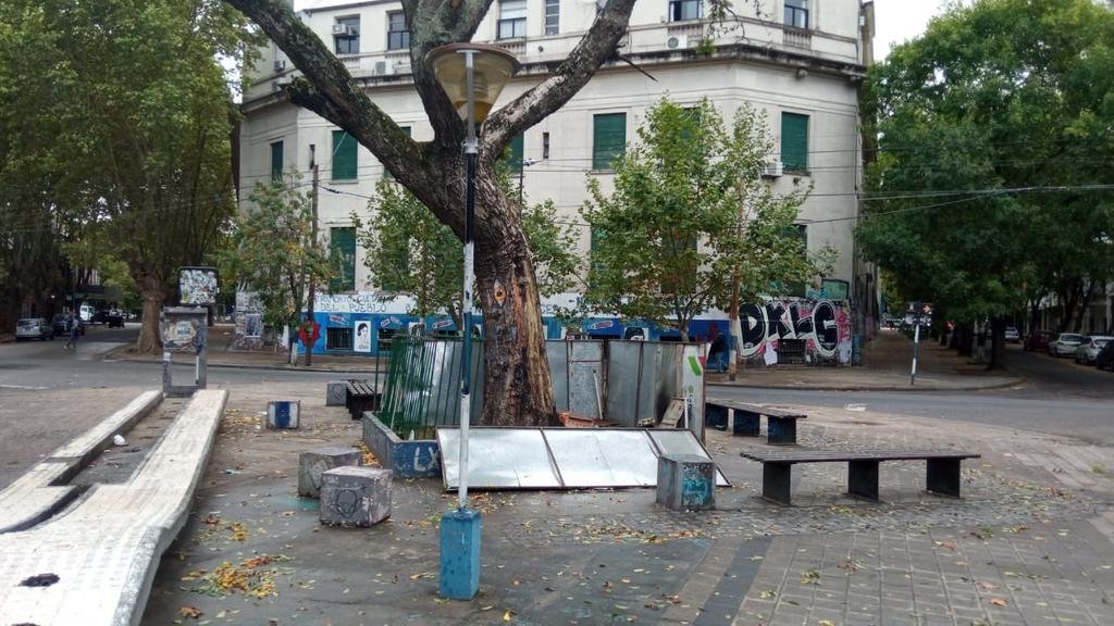 Más ataques con fuego y destrucción del cerco del jacarandá de 8 y 61