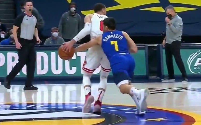 Campazzo volvió a dar la nota en la NBA: jugada clave que valio un triunfo