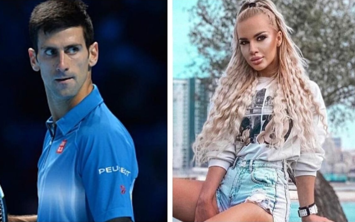 Una modelo serbia asegura que le ofrecieron 60 mil euros para "seducir a Djokovic y grabarlo"