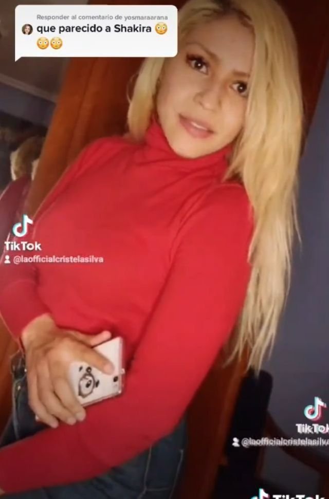 ¡Estás igual! Shakira tiene un clon y el parecido es sorprendente