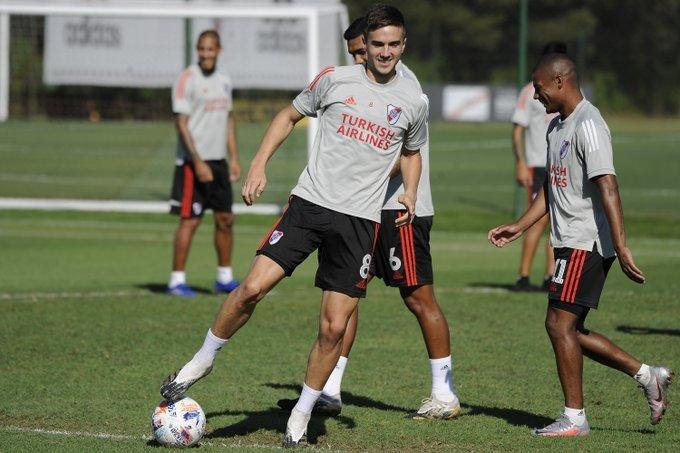Sin Angileri, River volvió a entrenarse y le apunta a Racing