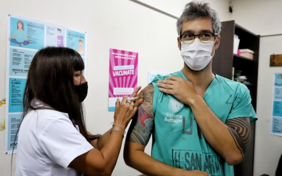 Argentina aplicó 3,2 millones de vacunas 