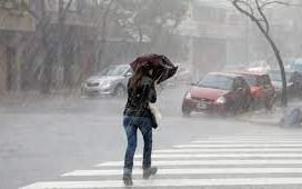 Lluvias y tormentas en la región