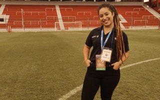 Carla Mileo, relatora de fútbol: "Ser la voz del relato era un sueño”