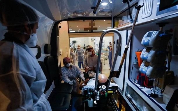 Brasil superó hoy por primera vez los 100.000 casos de coronavirus en un día 