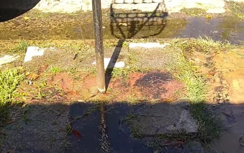 Más de 40 reclamos por una pérdida de agua en Berisso