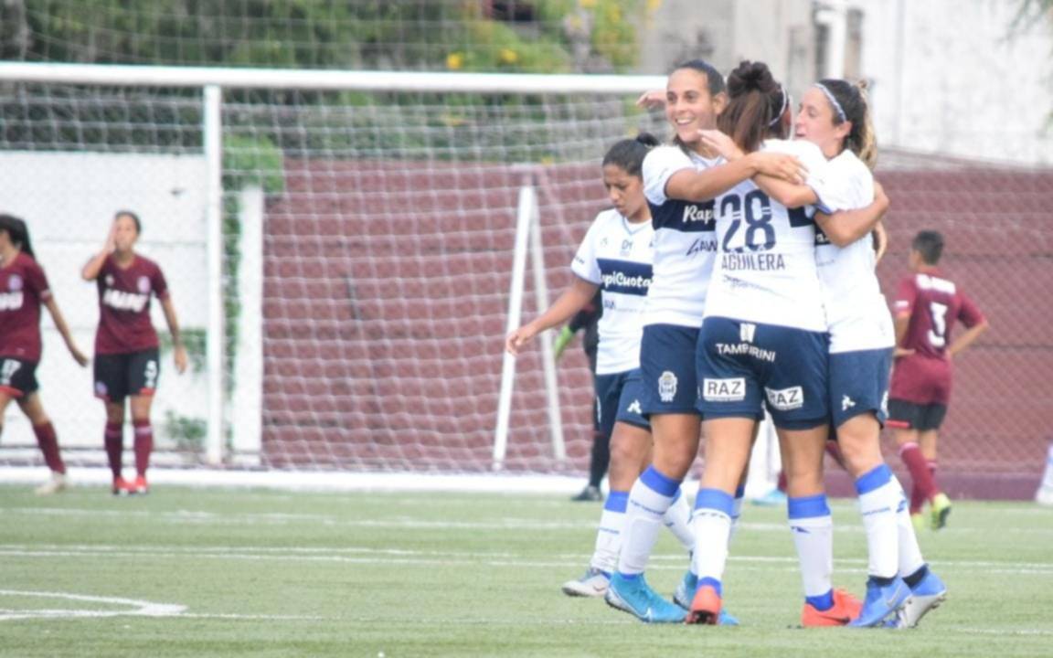 Fútbol Femenino: en un partidazo, Gimnasia le empató sobre la hora 3-3 a Lanús
