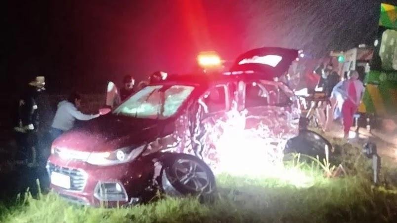 Platenses involucrados en choque fatal en Ruta 11