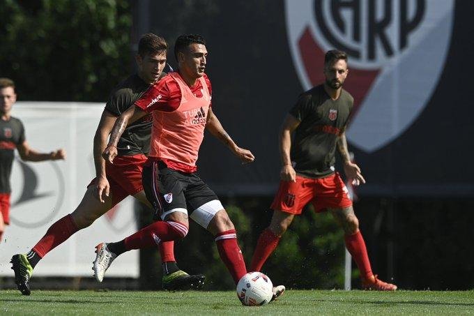 Matías Suárez hizo un gol en un partido amistoso