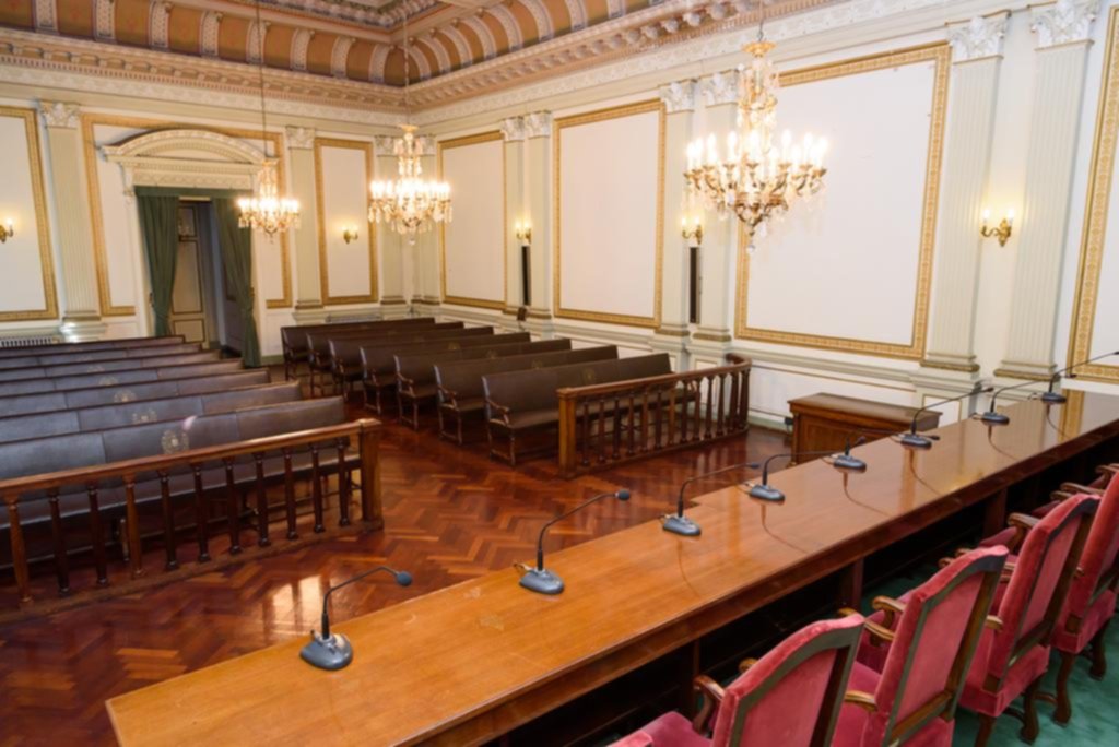 La relevante Sala de Audiencias