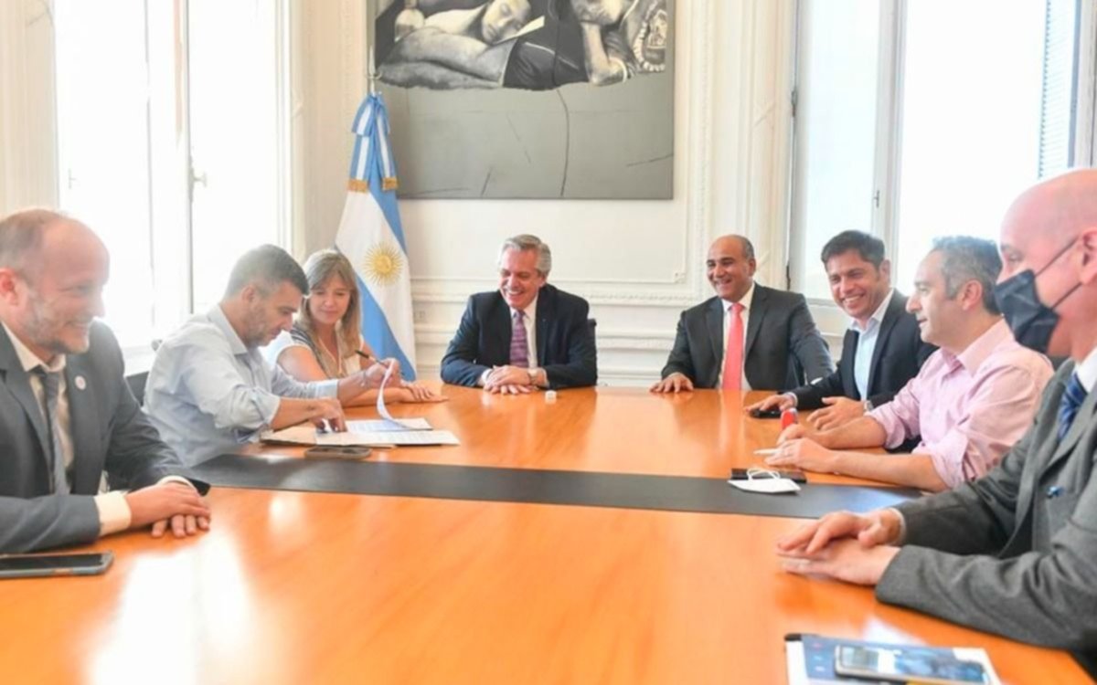 El Gobierno firmó convenios con la Provincia por más de 75 mil millones de pesos