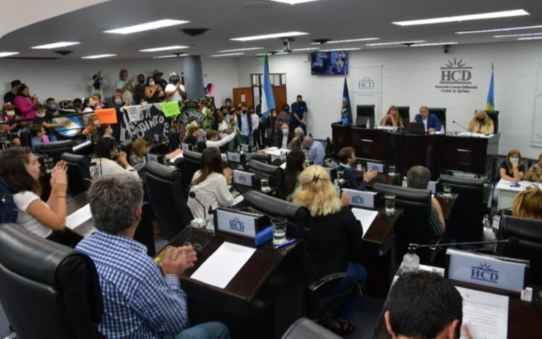 Sesión extraordinaria en el HCD